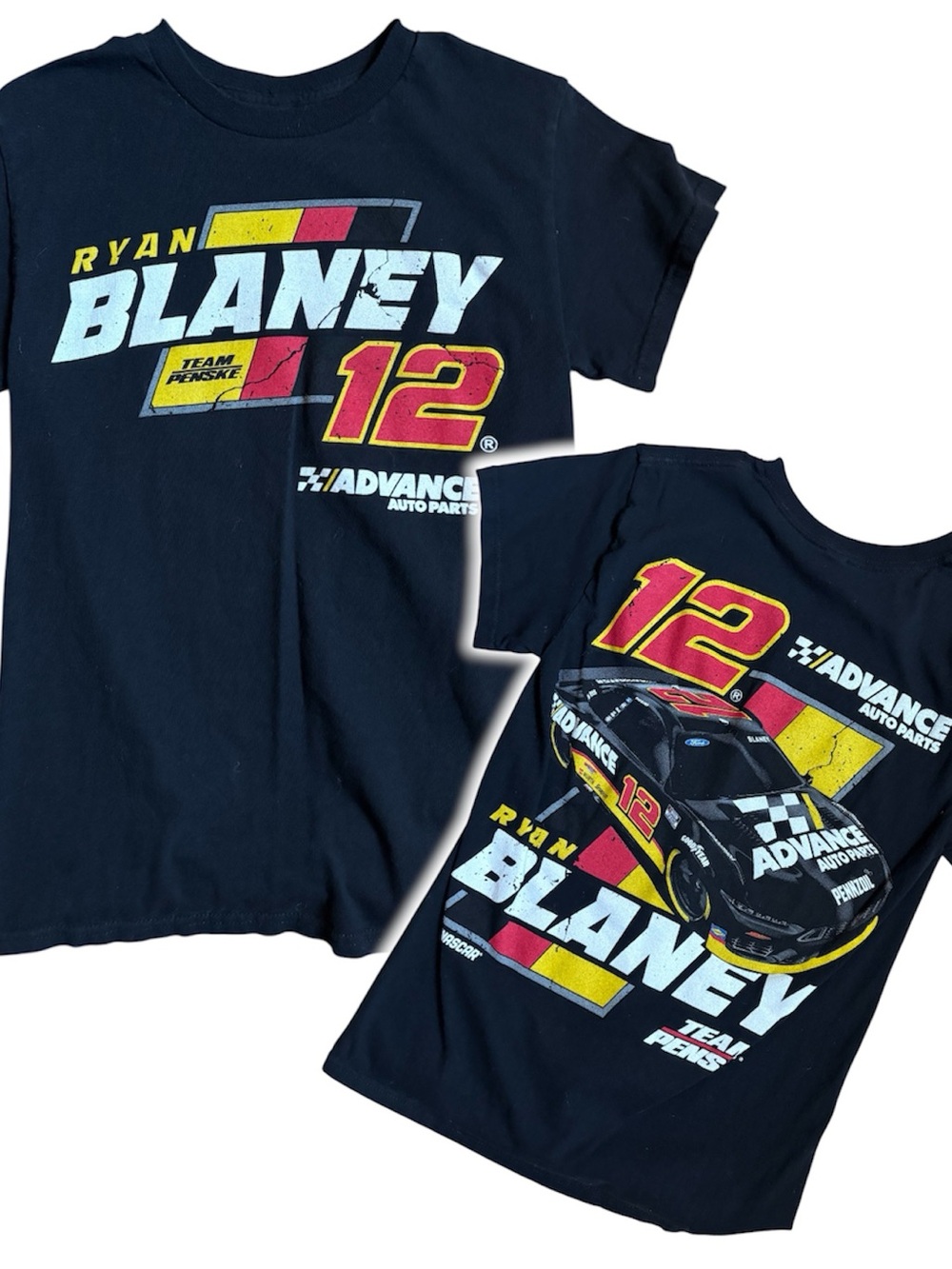 Ryan Blaney Black Short Sleeve Graphic Tee - Advance Auto Parts 12